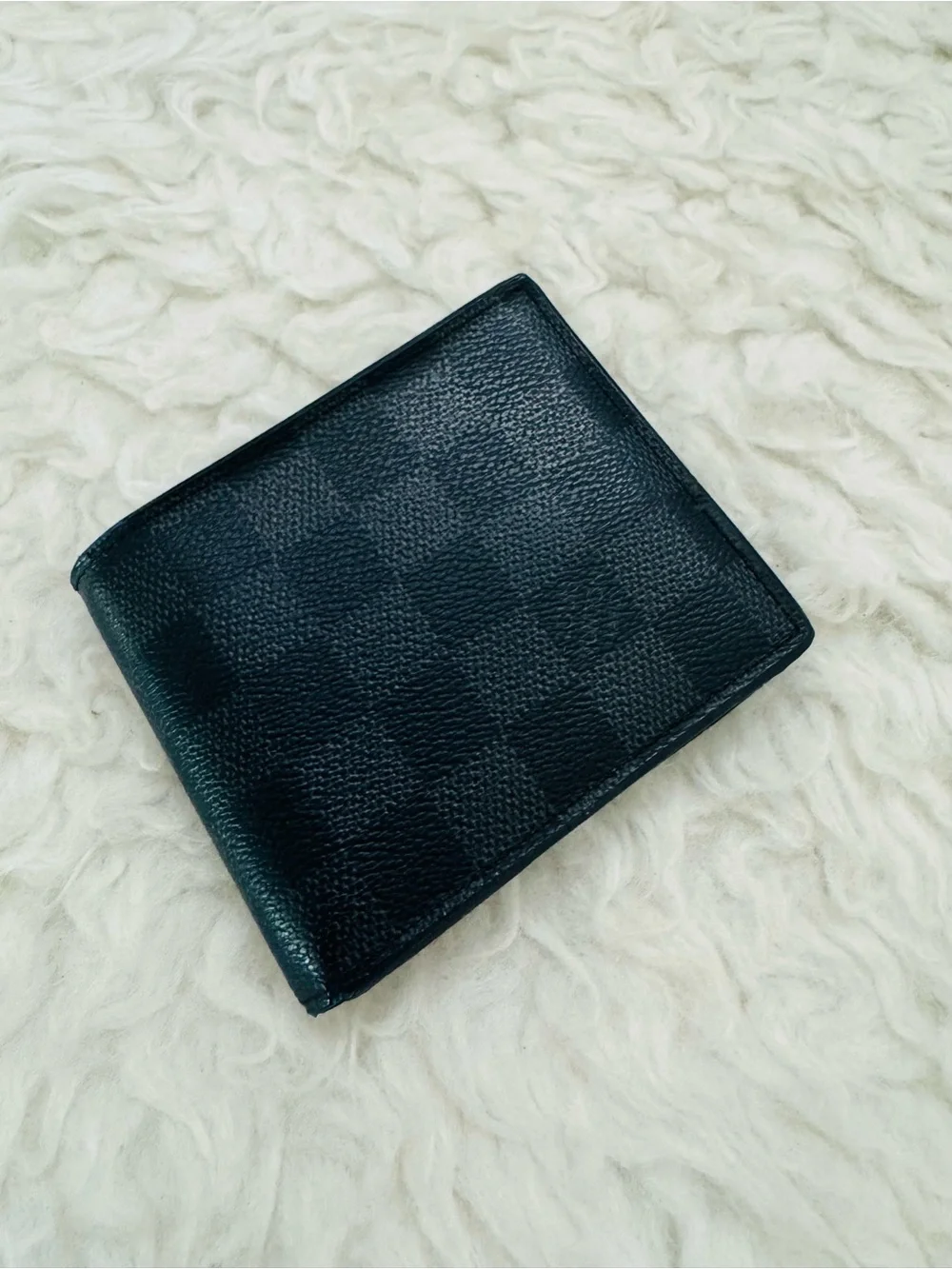 Louis Vuitton Black Damier Graphite Bifold Wallet